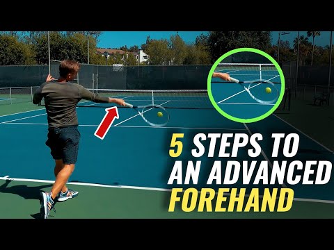 5 Steps to a Pro Tennis Forehand | How To Hit the ATP Tennis Forehand - Tennis Forehand Tutorial