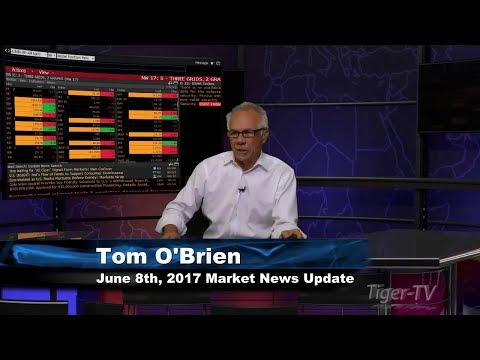 June 8th 10AM Stock Market Update by Tom O'Brien on TFNN