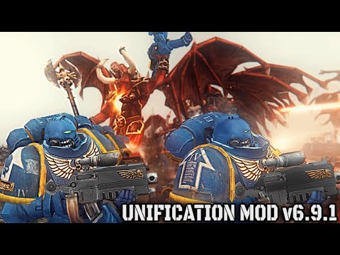 UNIFICATION MOD 2022: Ultramarines vs Legion of Chaos! - Warhammer 40K: Dawn of War: Soulstorm