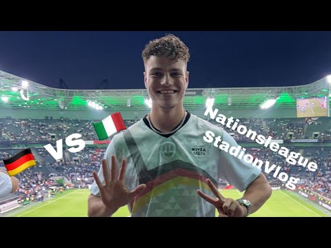 Deutschland vs Italien StadionVlog 🔥