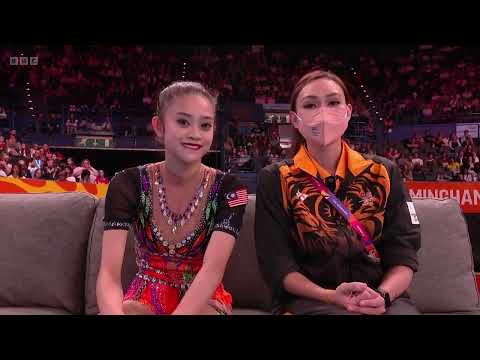 AMZAN Izzah Binti (MAS) Ribbon (Qualifications) [Common Wealth Games 2022]