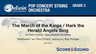 The March of the Kings / Hark the Herald Angels Sing, arr. Bob Phillips - Score &amp; Sound