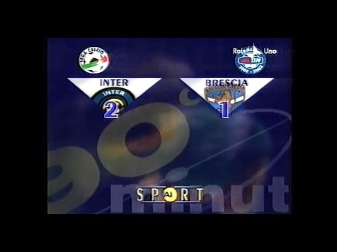 2001-02 (31^ - 14-04-2002) INTER-Brescia 2-1 [Guardiola(R),Ronaldo,Ronaldo] Servizio 90°Minuto Rai1