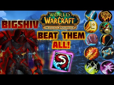 Classic MOP- How To Beat Every Class Sub Spec Rogue PvP Guide!