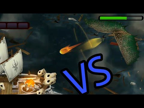 Max Lvl 124 Stoneslice VS Fleet 143 - Defend Berk - Dragons:Rise of Berk