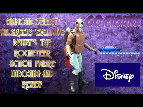 Diamond Select Walgreens Exclusive Disney's The Rocketeer Action Figure Unboxing and Review!