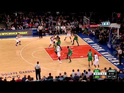 New York Knicks VS Boston [Shane Larkin 14 points/6 assists]