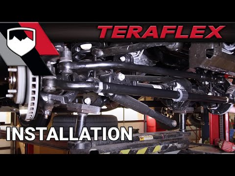 TeraFlex Install: JK HD Tie Rod & Drag Link Kit