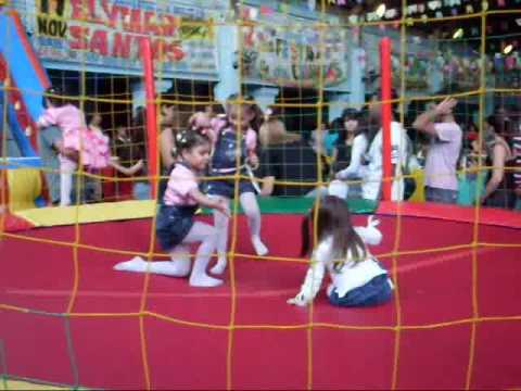 Brincando na festa junina de 2009