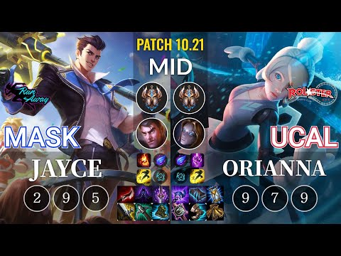 RNW Mask Jayce vs KT Ucal Orianna Mid - KR Patch 10.21