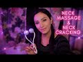 ASMR Head Massage And Neck Cracking Hair Play Neck Cracking For Sleep Soft Spoken Roleplay