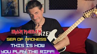 How Iron Maiden REALLY play the riff to Sea Of Madness