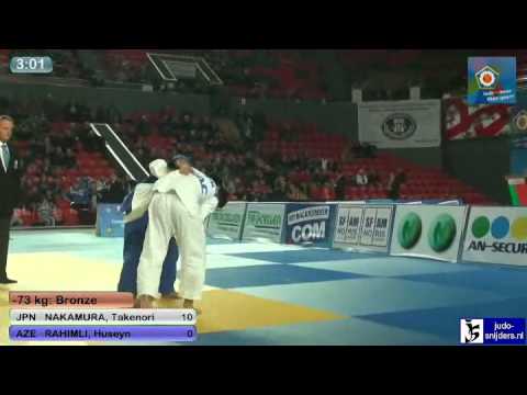 Takenori Nakamura (JPN) - Huseyn Rahimli (AZE) [-73kg] bronze