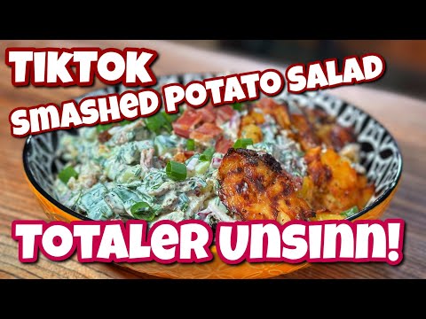 Lecker, aber totaler Unsinn! Der Smashed Potato Salad -- Westmünsterland BBQ