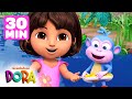 Dora Boots Playing In The Water For 30 Minutes Dora Friends