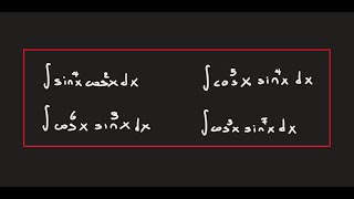 Integrating Products of sin(x)cos(x) - Part 3