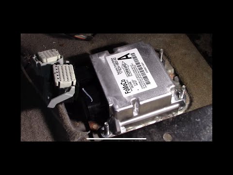 2013 Ford E350 Replacement of SRS/RCM module and YAW Rate Sensor