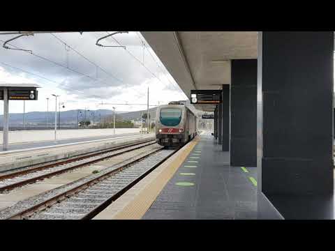 Treno Locomotore E402 146+E402 152 Lis 39119 Villa San Giovanni-Reggio di Calabria Centrale