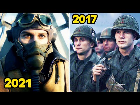 D-Day - COD Vanguard VS COD WWII - (Call Of Duty Vanguard Campaign 2021)