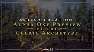 Демонстрация способностей архетипа Cleric в Ashes of Creation