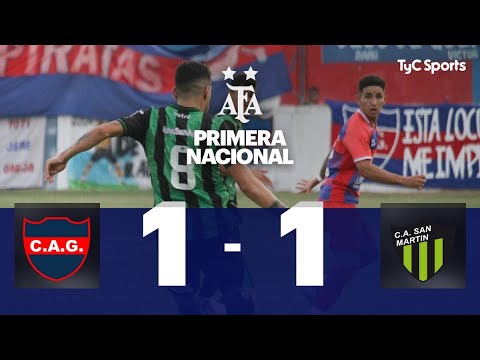 Atlético Güemes (SdE) 1-1 San Martín (SJ) | Primera Nacional | Fecha 3