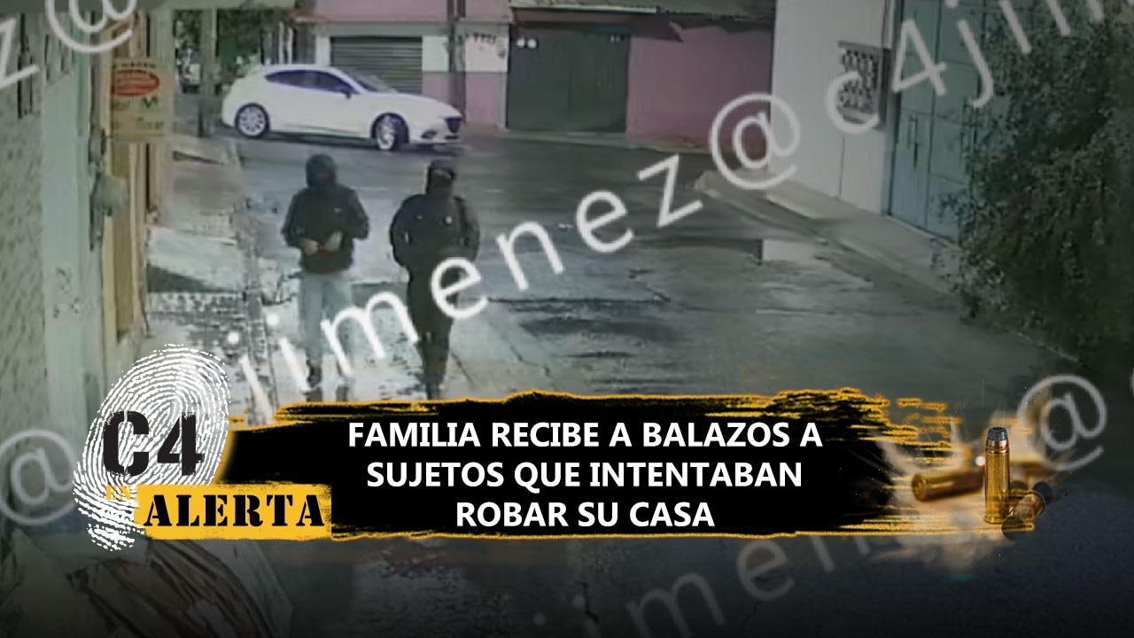 Familia es atacada a balazos tras intento de asalto dentro de su propia casa en Iztapalapa