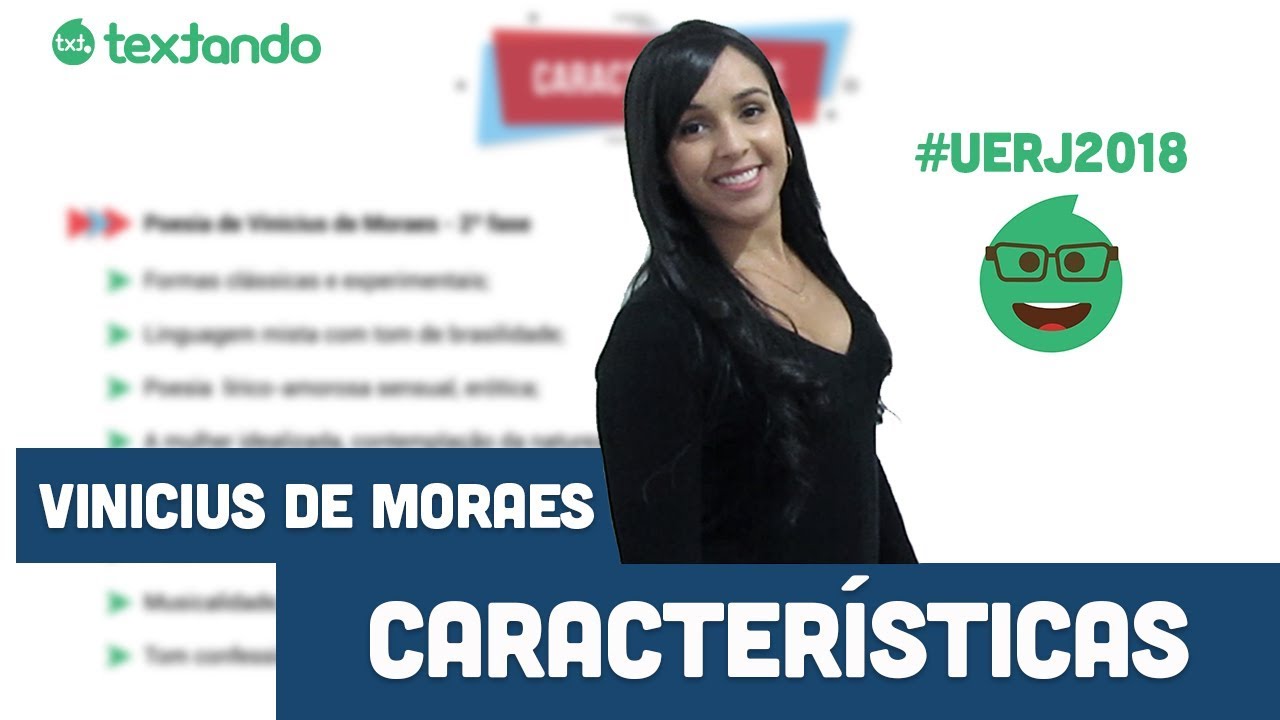 Características literárias da 1ª e 2ª fases da poesia de Vinicius de Moraes