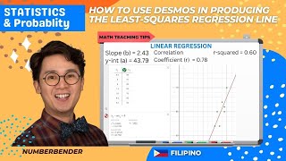 Least-Squares Regression via Desmos teaching video thumbnail