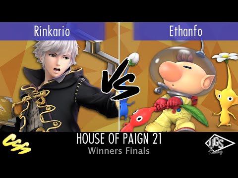[House of Paign 21] Winners Finals: Rinkario (Robin) vs. Ethanfo (Olimar, Wolf)