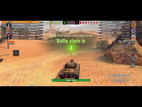 First Battle in the M60 MBT | Wot Blitz