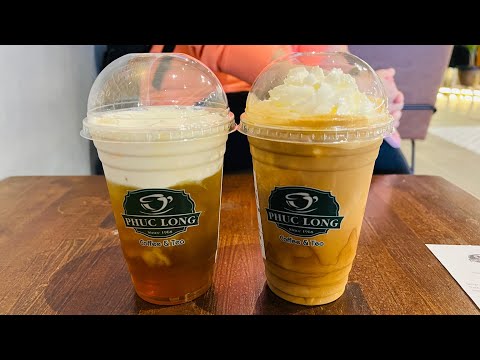 Phuc Long Coffee And Tea Có Ngon Không? Avaliação do primeiro local nos EUA! Garden Grove OC Cali