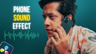 TALKING ON THE PHONE Sound Effect | Davinci Resolve Tutorial