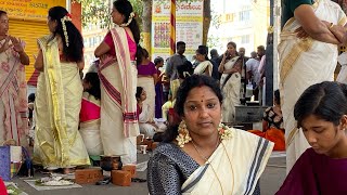 ബാംഗ്ലൂർ മലയാളികളുടെ പൊങ്കാല കണ്ടോളൂ #bangalore #ponkala #attukalaponkala #festival #traditional