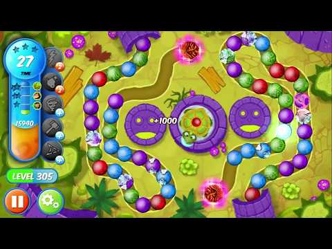 oka WWoka Marble Shooter level 301-305 - Game mini