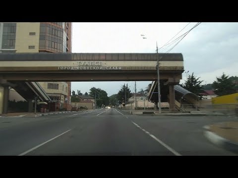 Едем на море...дорога через Туапсе.