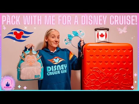 Thumbnail for Pack With Me! Canada & Alaska Holiday On The Disney Cruise Line Wonder Ship September 2025 Travel