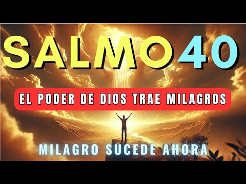 PSALM 40: GOD WILL HEAR YOUR CRY AND PERFORM MIRACLES