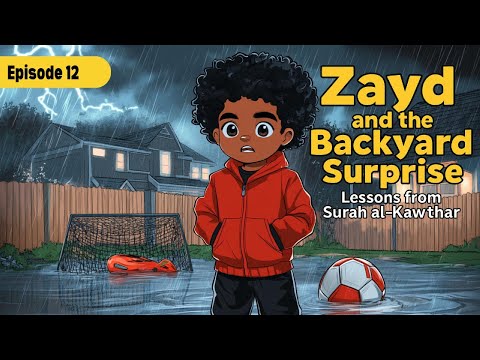 The Juz Amma Class episode 12 | Surah Al-Kawthar | Zayd and the Backyard Surprise