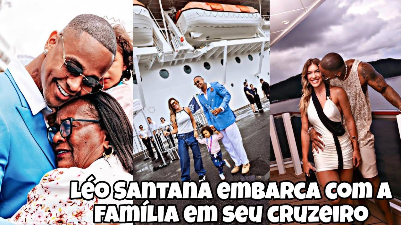 MÃE DE LÉO SANTANA FICA AOS PRANTOS AO VER FILHO EMBARCANDO EM SEU NAVIO😭