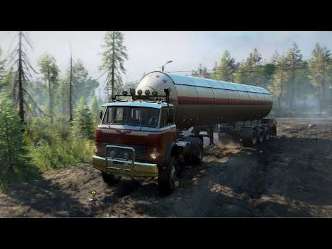 SnowRunner Walkthrough - Hub Recovery,1st Stage | Zikz 5368  [ 1440p 60FPS ] Gameplay