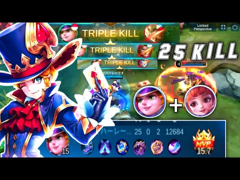 Harley the best build melt even tank/ Harley plays/ mobile legends