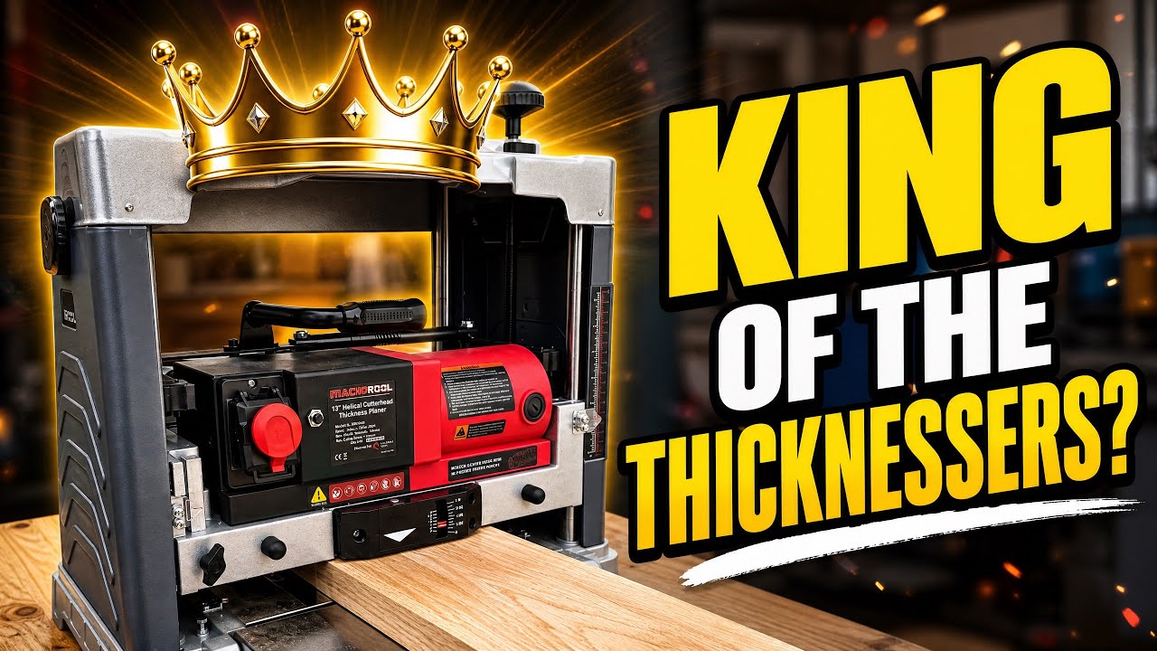 BEST Helical Head Thicknesser On The Market? Let’s See!
