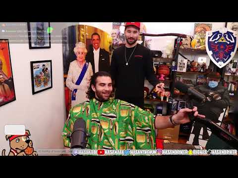 HasanAbi Gets Haircut from Jeff Wittek