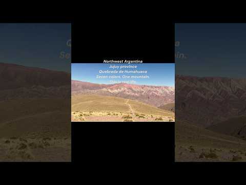 I went to a place I couldn't find on a map two years ago #jujuyargentina  #travelshorts #bucketlist