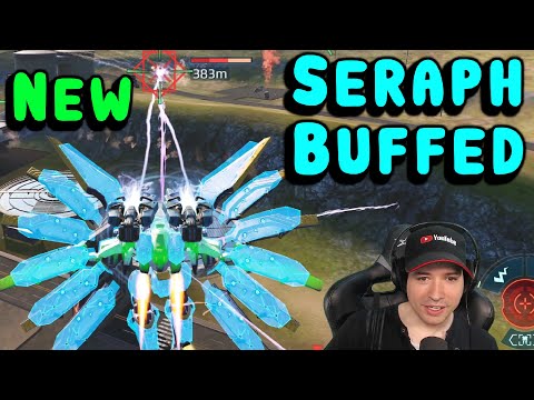 New BUFFED Robot: SERAPH on War Robots Test Server Gameplay WR