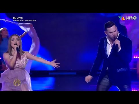 Rubí  y Eduardo  - Colgando En Tus Manos | Concierto 16 | La Academia 2022