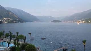 View from the Grand Hotel Villa Serbelloni in Bellagio on Lake Como, L