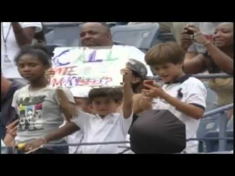 Carly Rae Jepsen Rocks "Call Me Maybe" & the Pink Big Kiss Ring at U.S. Open Arthur Ashe Kids' Day