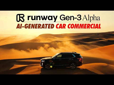 AI Generated Car Commercial / Runway Gen 3 / LINCOLN Spec Ad