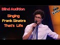 The Voice Holland 2019 - Blind Audition - Frank Sinatra – "That’s Life" by Dennis v Aarssen